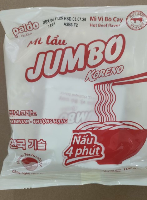  Thùng Mì Jumbo( 80 gói x 100g )